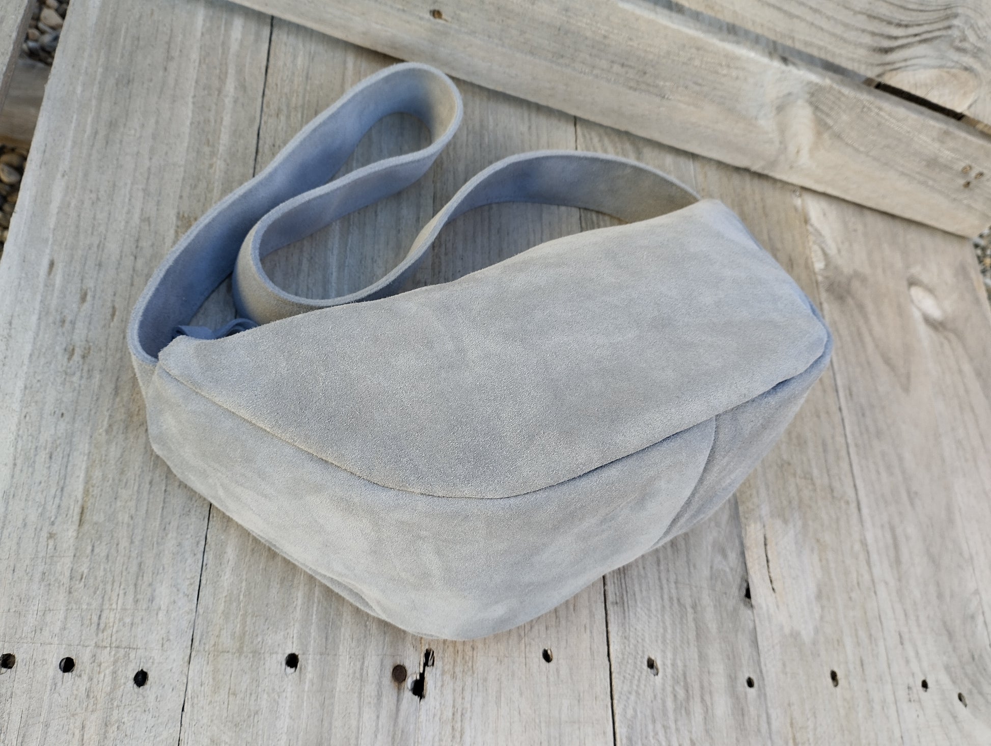 BOLSO PIEL ANTE GRIS