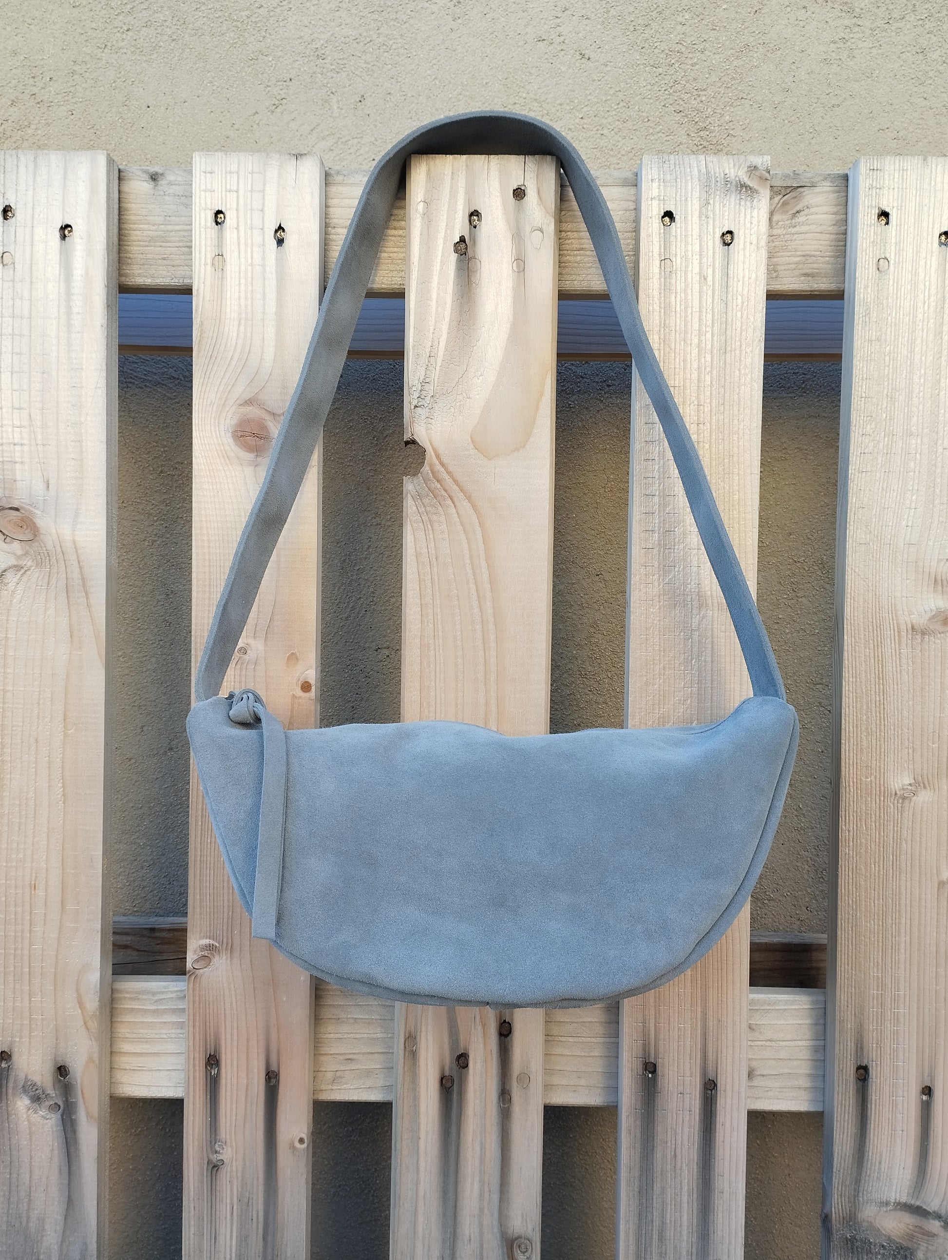 BOLSO PIEL ANTE GRIS