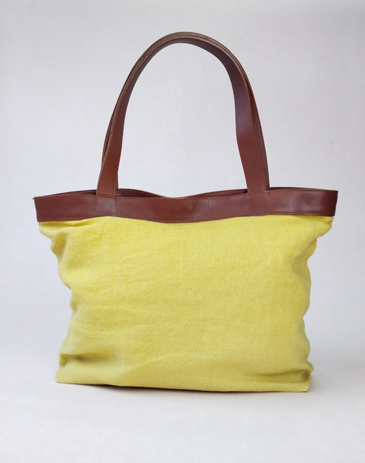 BOLSOS ROMA AMARILLO ASAS COLOR HIERRO