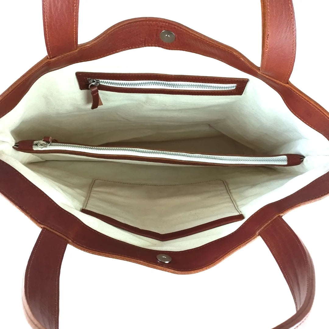 BOLSO ROMA ROJO ASAS COLOR CAMEL