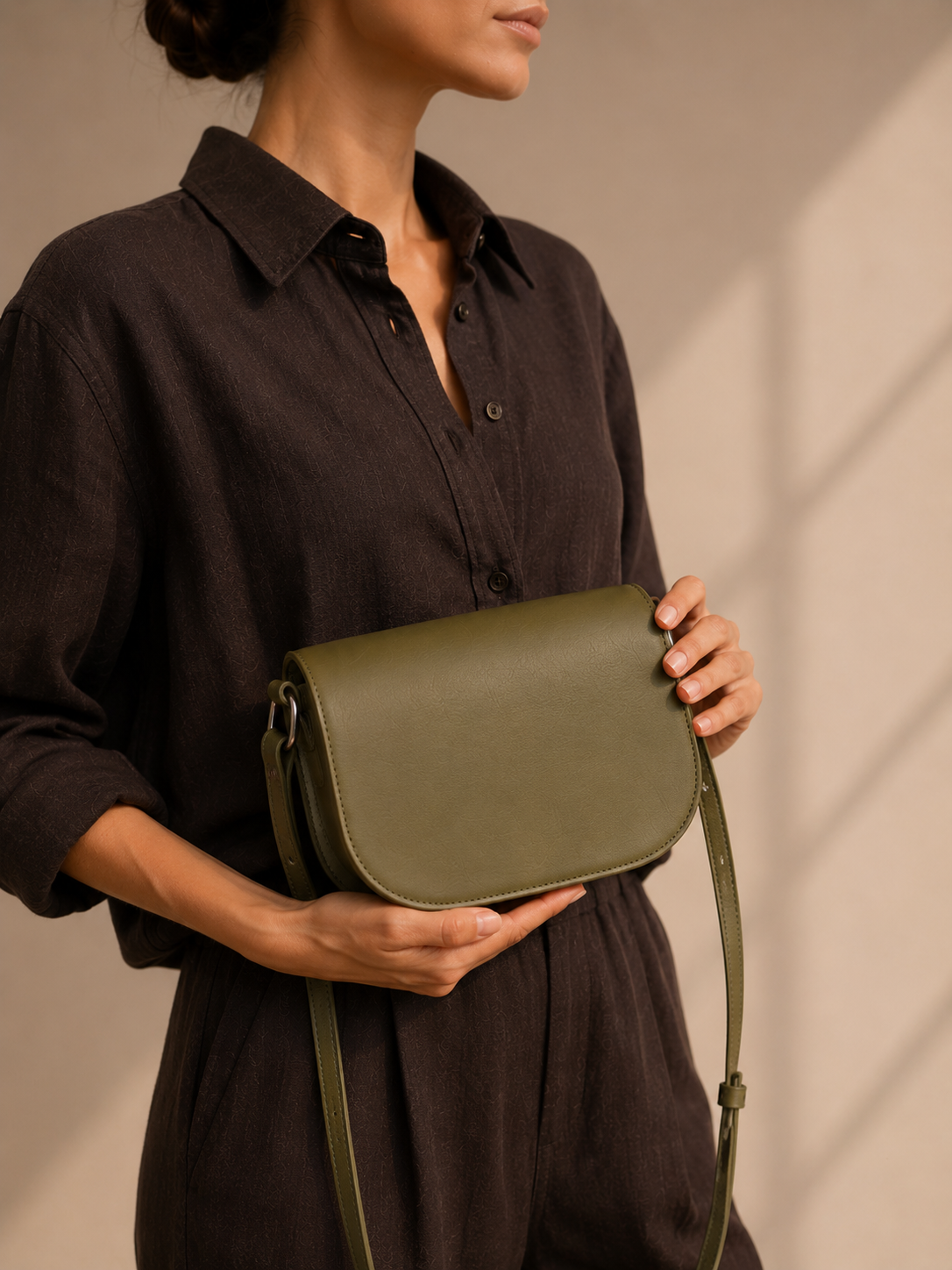 ANITA BAG GREEN X FLORENCE FACTORY