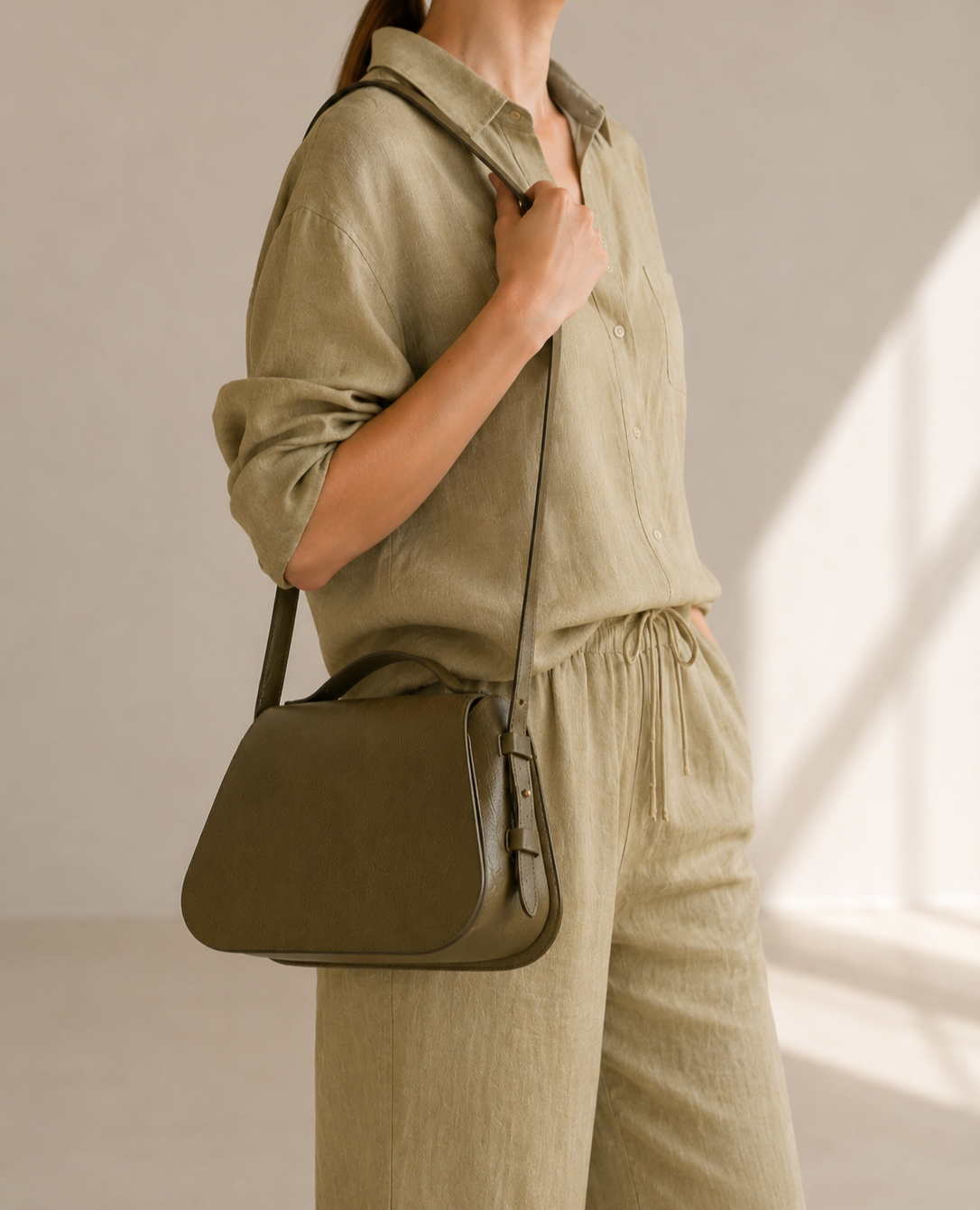 BIANCA BAG GREEN X FLORENCE FACTORY