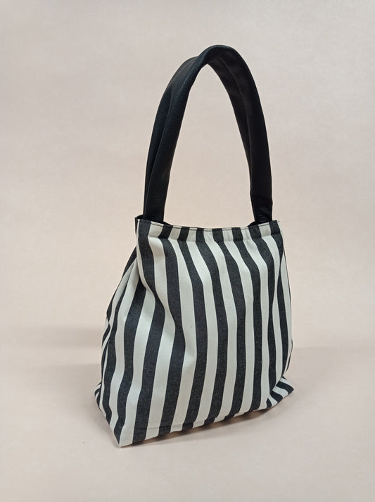 BOLSO ELBA BLANCO Y NEGRO