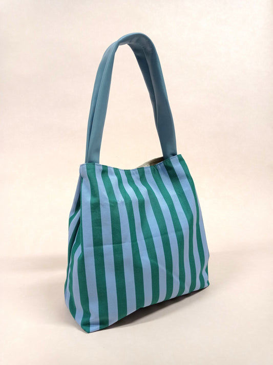 BOLSO ELBA AZUL Y VERDE