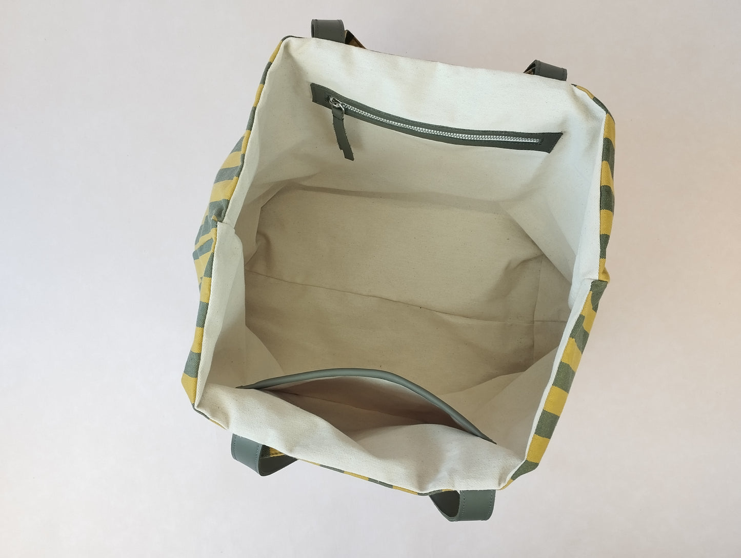 BOLSO SIENA MOSTAZA Y VERDE KHAKI