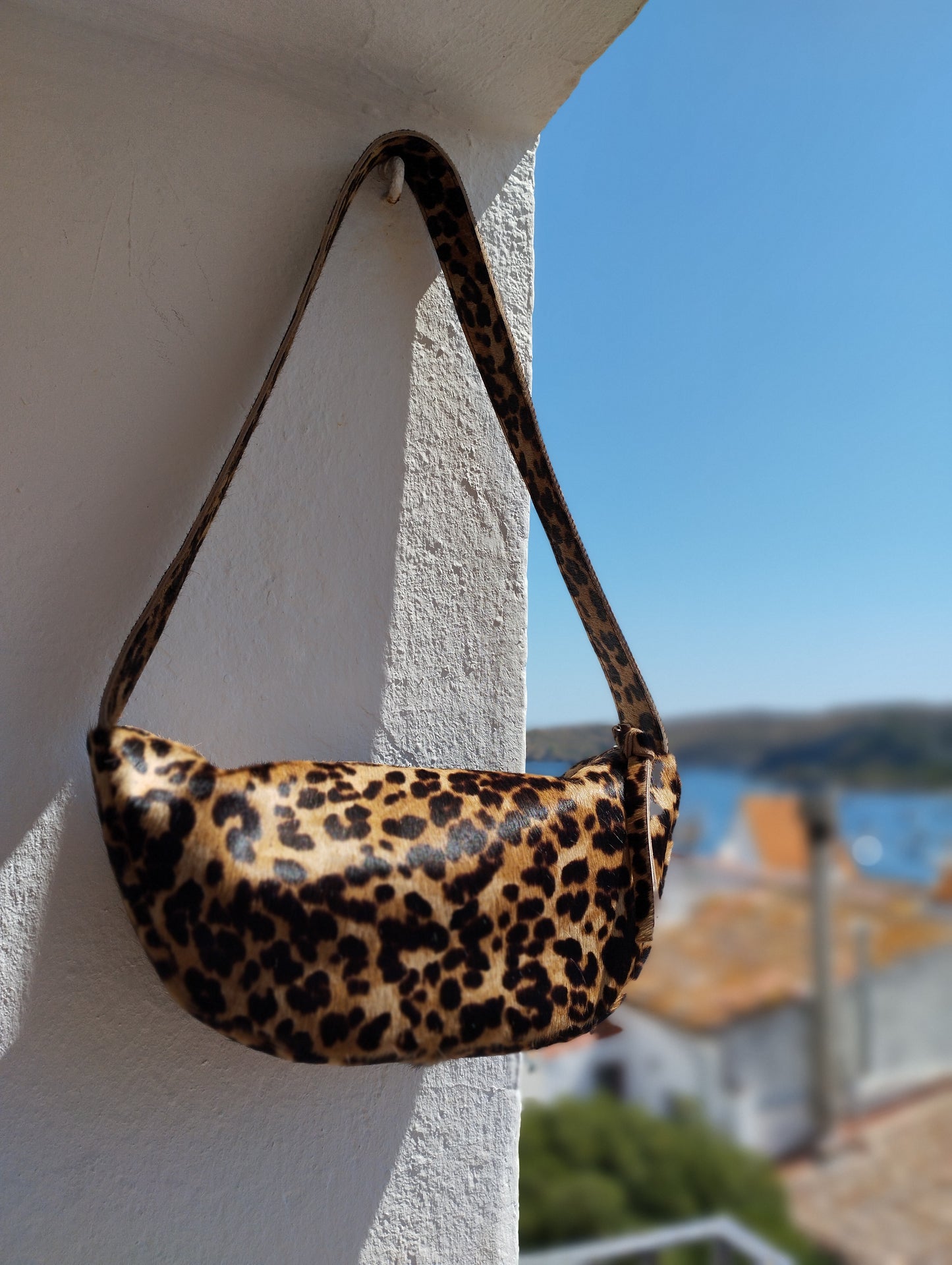 BOLSO BELEM LEOPARD PRINT LEATHER