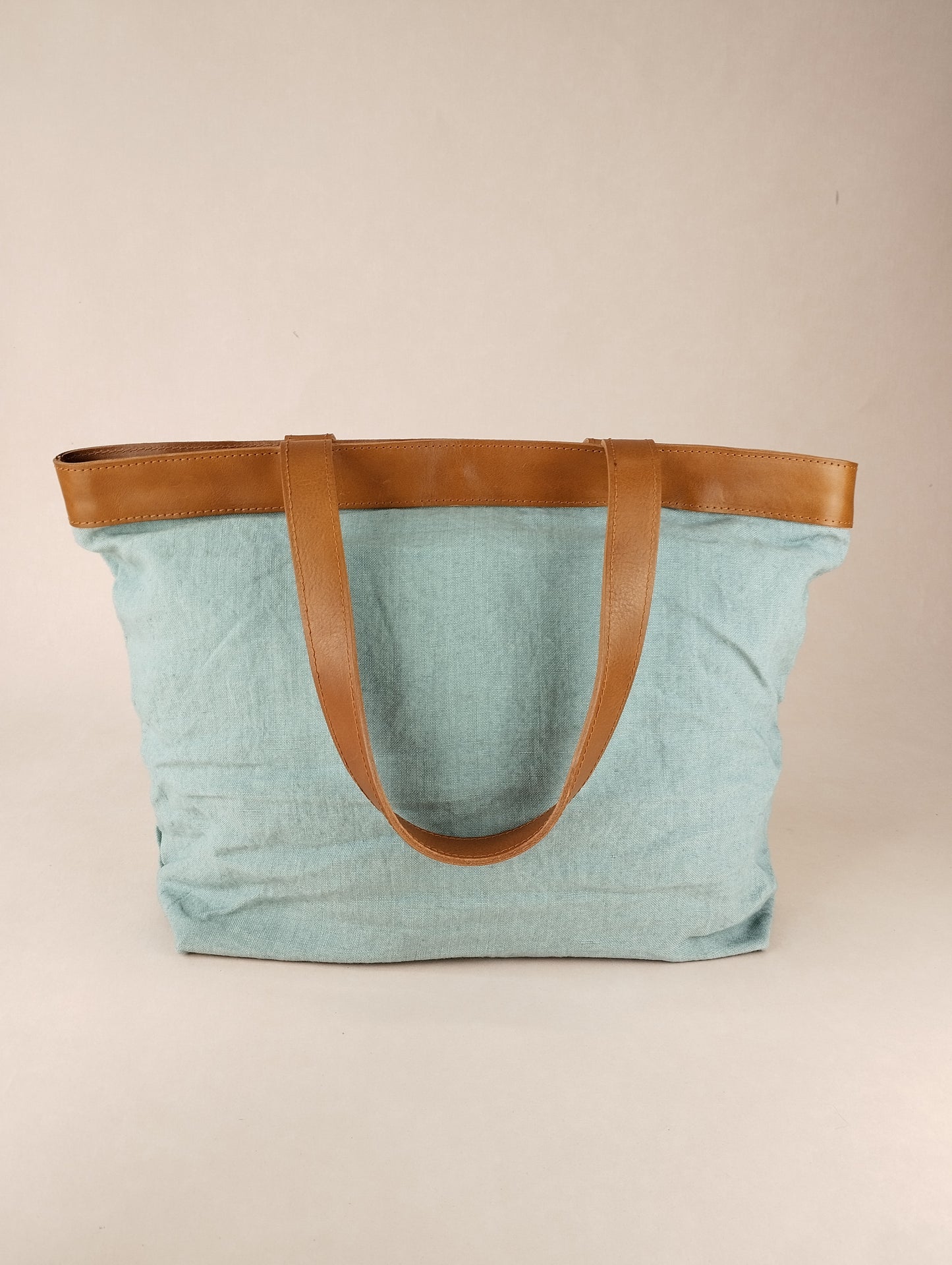 BOLSO ROMA AZUL ASAS COLOR CAMEL