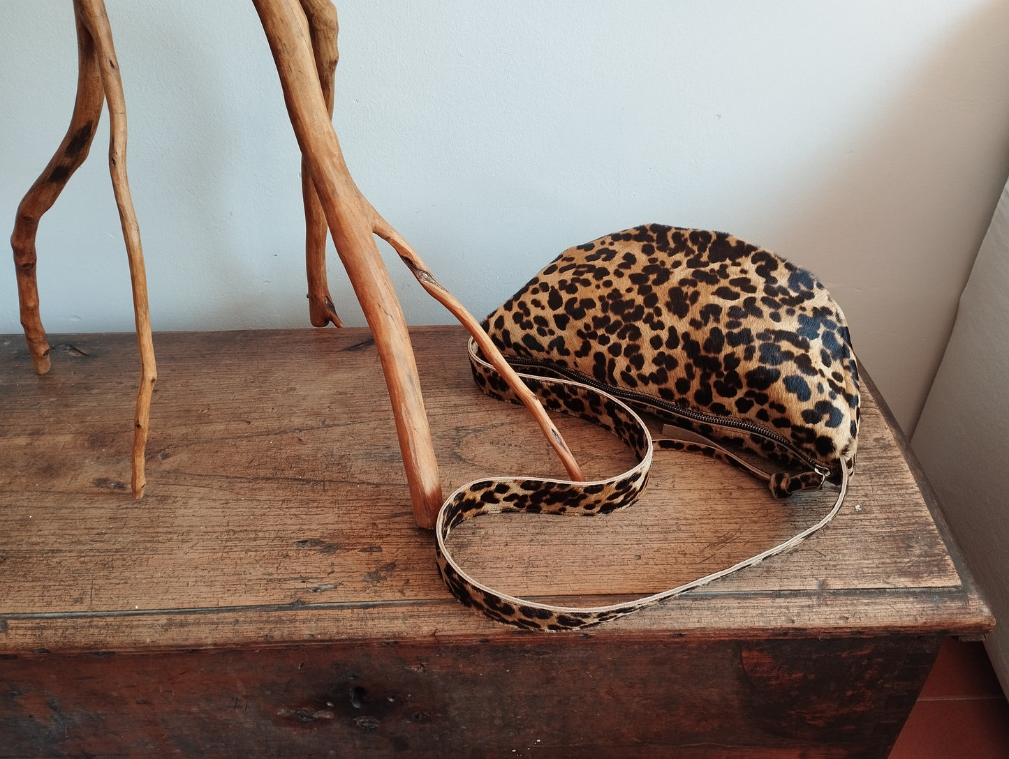 BOLSO BELEM LEOPARD PRINT LEATHER