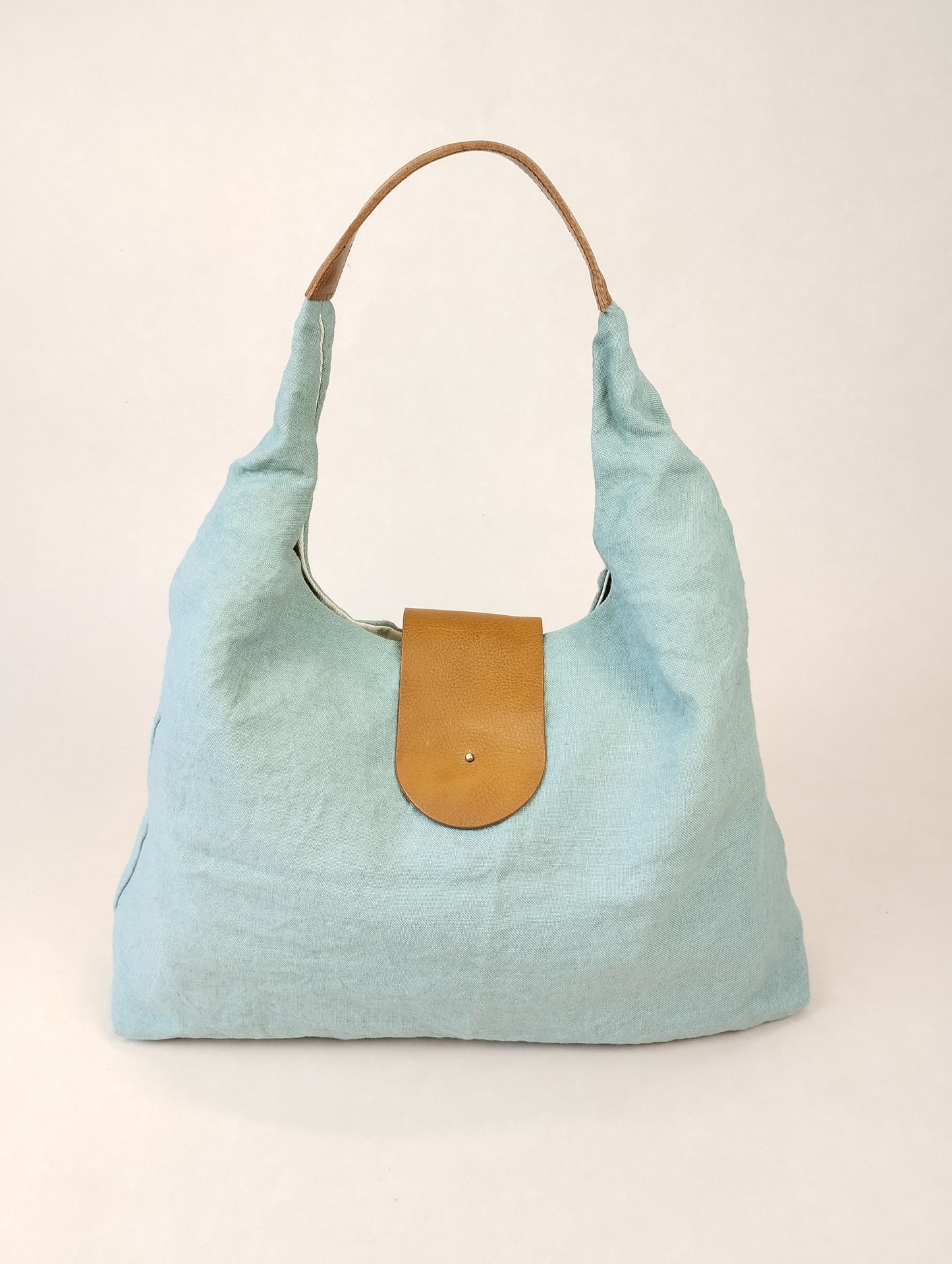 BOLSO SICILIA AZUL ASAS COLOR CAMEL