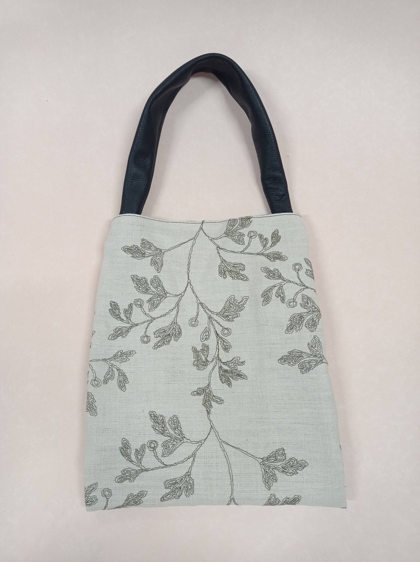 BOLSO ELBA FLORAL NEGRO