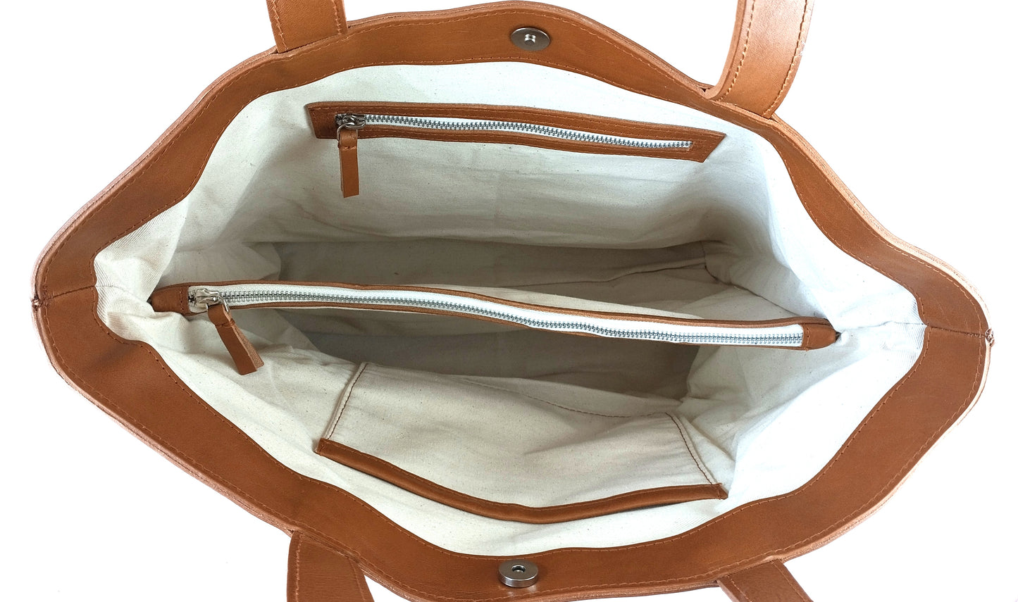 BOLSO ROMA AZUL ASAS COLOR CAMEL